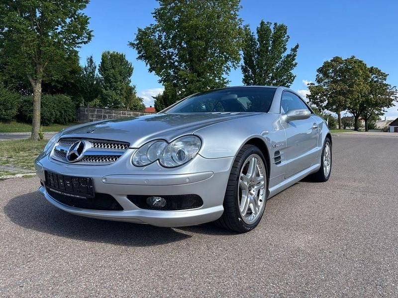 Gebraucht Mercedes SL55 AMG AMG 500 PS (367 kW) 2004 Silber Cabrio