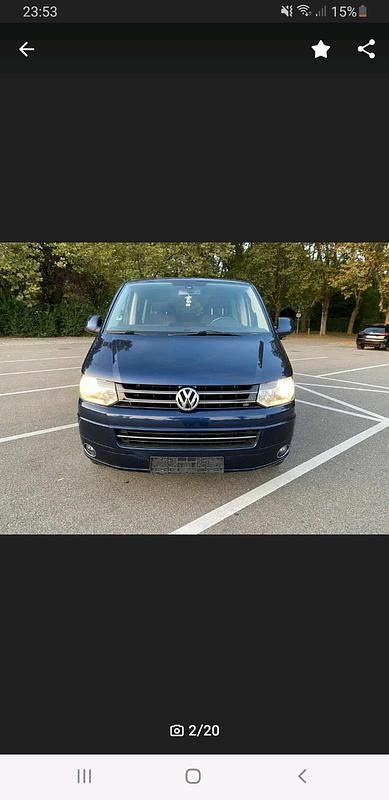 Blau Gebraucht 2011 VW T5 Highline Van | 23.700 € - Bild 1/4