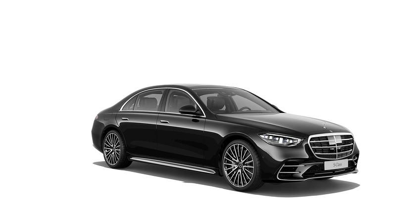 Obsidianschwarz Neu 2025 Mercedes S580 Limousine | 202.276 € (Superpreis) - Bild 1/4
