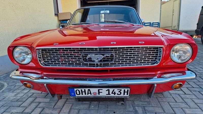 Gebraucht Ford Mustang 120 PS (88 kW) 1966 Rot Coupé