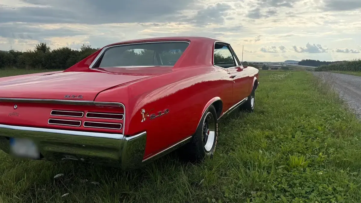Gebraucht Pontiac GTO 265 PS (194 kW) 1967 Rot Coupé