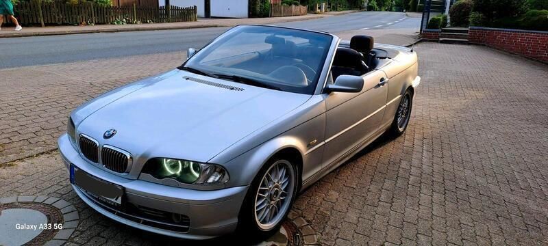 Silber Gebraucht 2000 BMW 330 Cabriolet Cabrio | 6.200 € - Bild 1/4