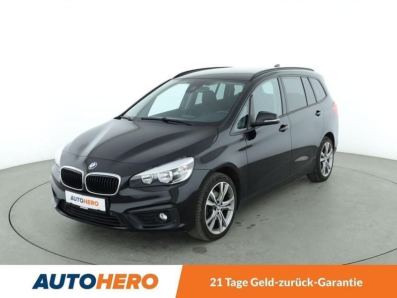 Schwarz Gebraucht 2017 BMW 216 Gran Tourer Advantage Van / Kleinbus | 14.970 € (Fairer Preis) - Bild 1/3