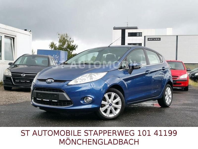 Blau Gebraucht 2009 Ford Fiesta Kleinwagen | 2.790 € (Guter Preis) - Bild 1/4