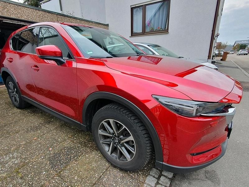 Rot Gebraucht 2020 Mazda CX-5 Sports-Line SUV | 25.999 € (Etwas zu teuer) - Bild 1/4