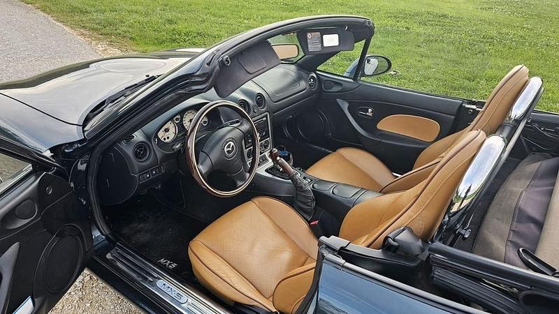 Gebraucht Mazda MX5 Impuls 110 PS (80 kW) 2005 Grün Cabrio