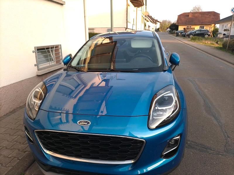 Blau Gebraucht 2020 Ford Puma SUV | 11.555 € (Superpreis) - Bild 1/4