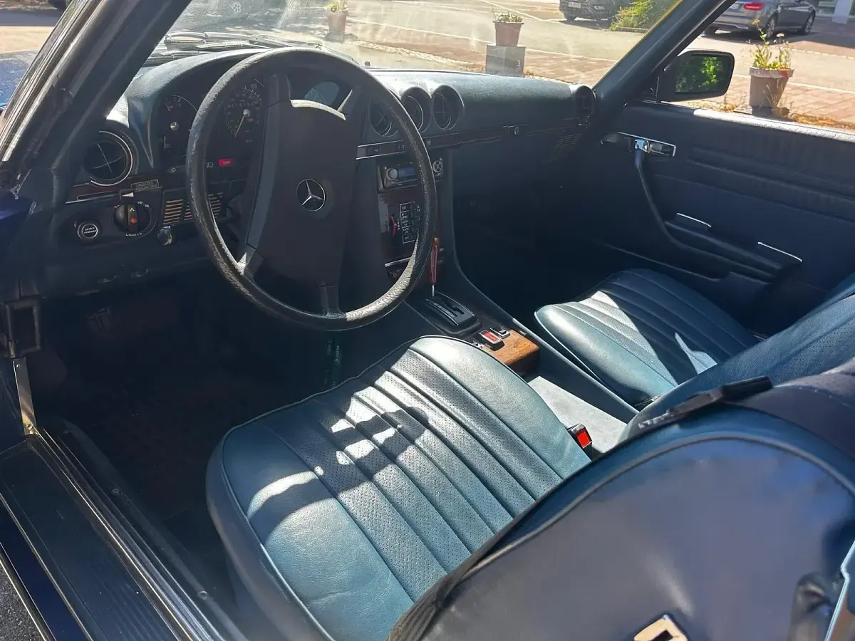 Gebraucht Mercedes SL450 180 PS (132 kW) 1979 Blau Cabrio