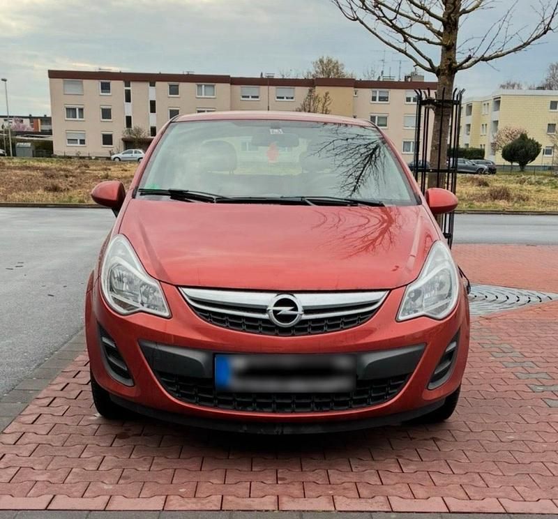 Gebraucht Opel Corsa 69 PS (50 kW) 2012 Rot Kleinwagen