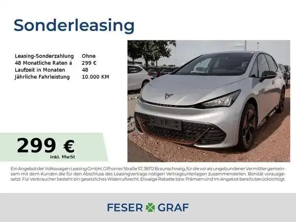 Geysir silver metallic Neu 2025 Cupra Born Kleinwagen | 38.800 € (Guter Preis) - Bild 1/1