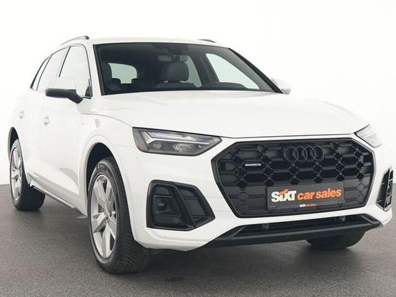 Weiß Gebraucht 2023 Audi Q5 S-Line SUV | 36.440 € (Superpreis) - Bild 1/4