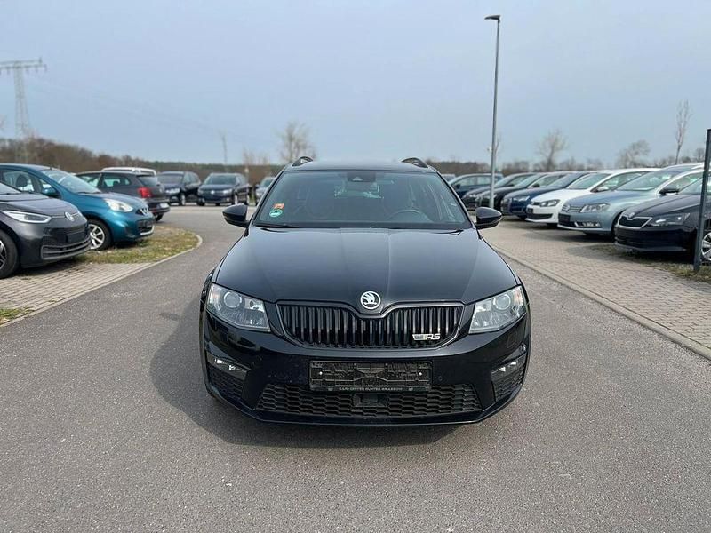 Gebraucht Skoda Octavia RS 184 PS (135 kW) 2014 Schwarz Kleinwagen