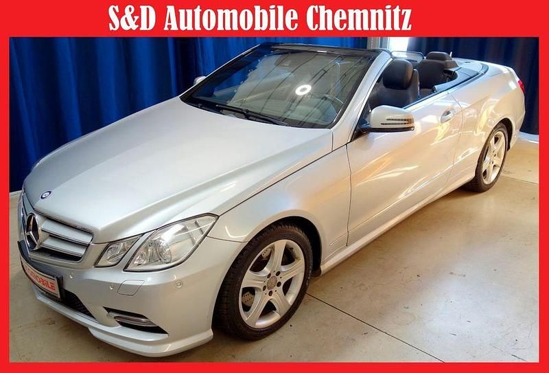 Silber Gebraucht 2013 Mercedes E220 Cabrio | 15.399 € (Guter Preis) - Bild 1/4