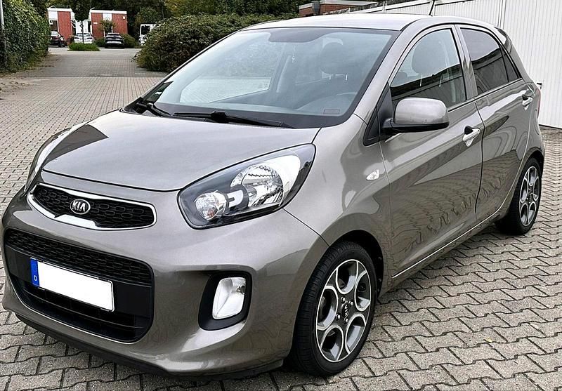 Braun Gebraucht 2015 Kia Picanto DREAM-TEAM Edition Kleinwagen | 6.950 € (Guter Preis) - Bild 1/4