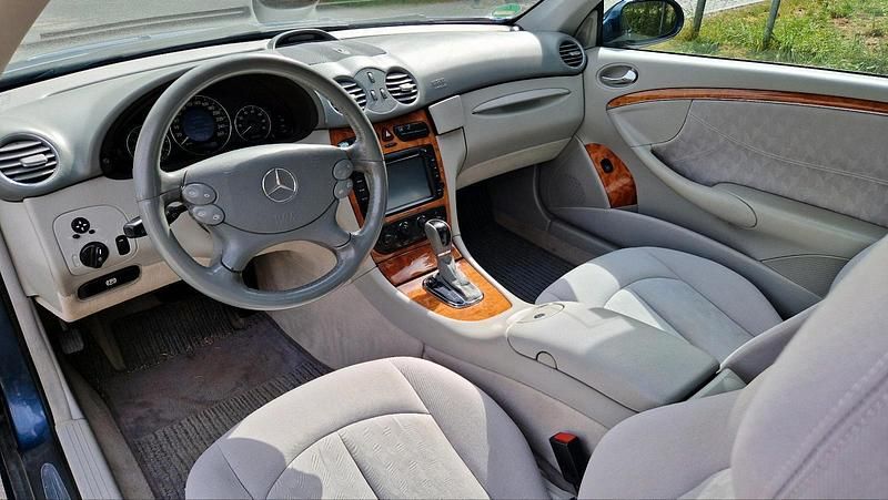 Gebraucht Mercedes CLK200 163 PS (119 kW) 2003 Blau Coupé