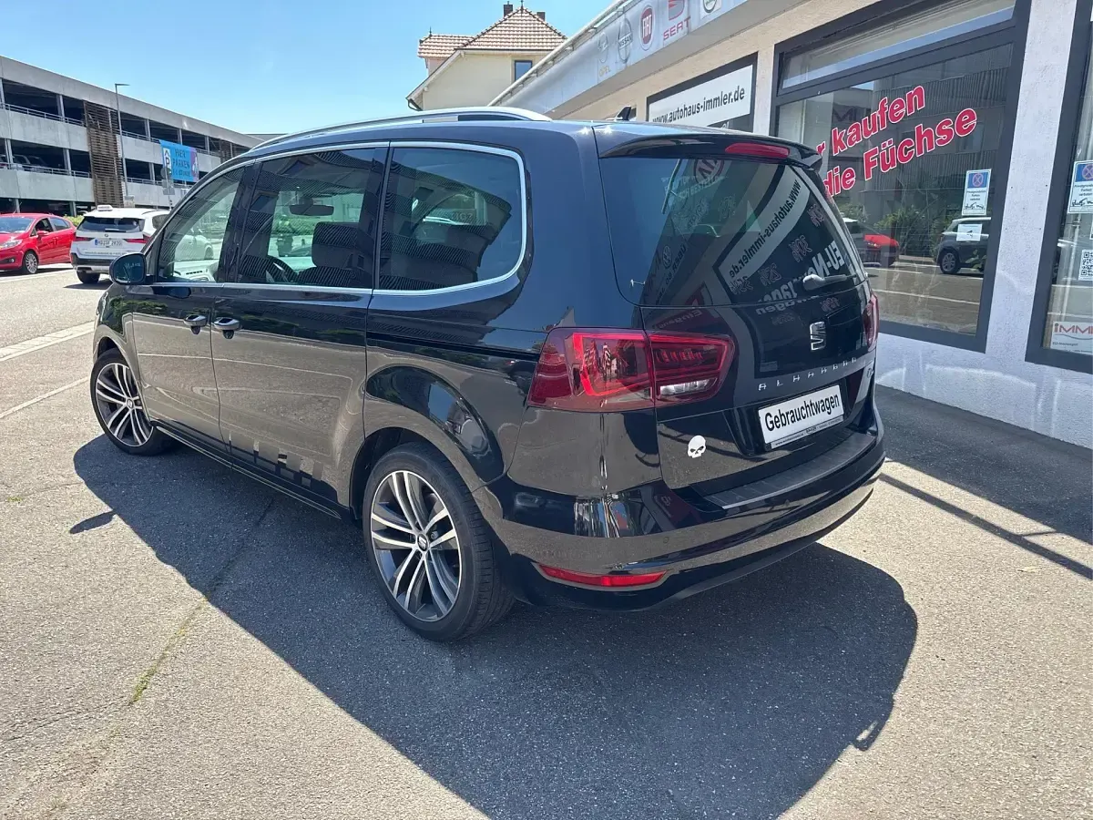 Gebraucht Seat Alhambra FR-Line 184 PS (135 kW) 2016 Schwarz metallic Van / Kleinbus