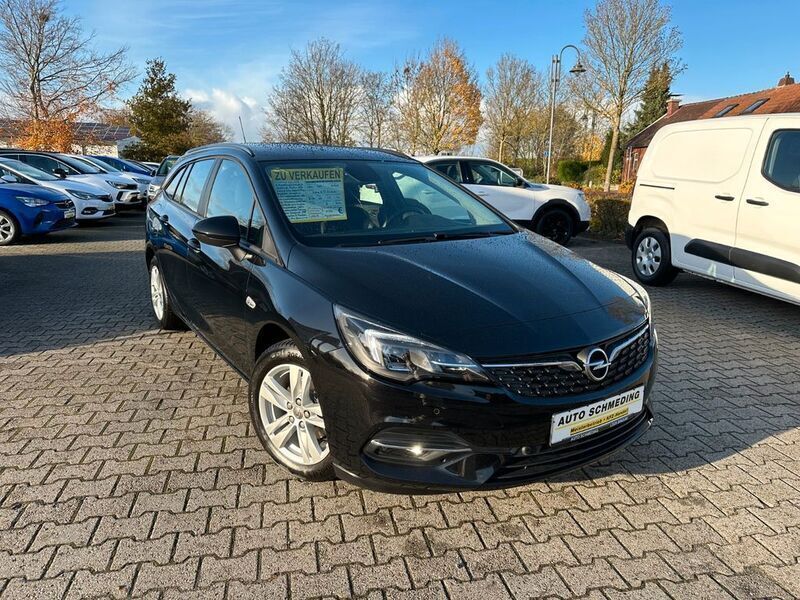 Schwarz Gebraucht 2021 Opel Astra Kombi | 16.750 € (Fairer Preis) - Bild 1/4