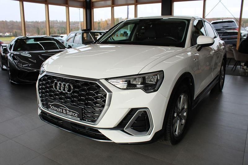 Weiß Gebraucht 2021 Audi Q3 Sportback S-Line SUV | 29.990 € (Superpreis) - Bild 1/4