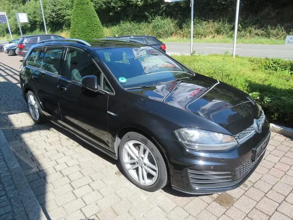 Gebraucht VW Golf VII GTD 184 PS (135 kW) 2015 Schwarz Kombi