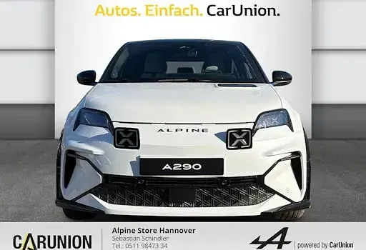 Nowe Alpine A290 160 kW (218 KM) 2026 Biały Hatchback