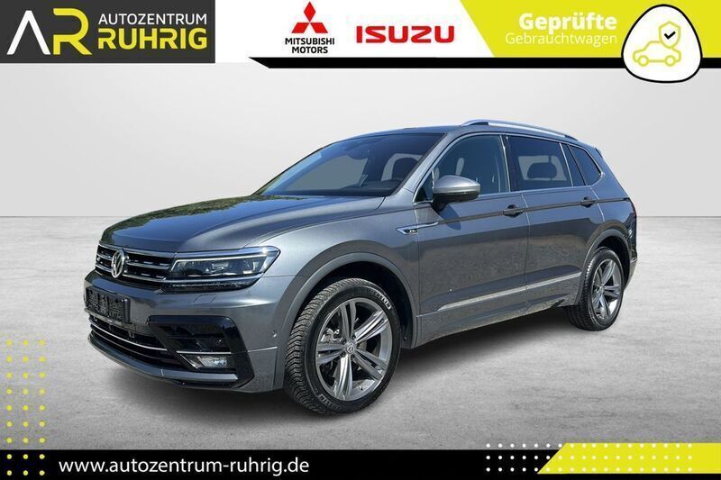 Grau Gebraucht 2019 VW Tiguan Allspace Highline SUV | 32.990 € (Teuer) - Bild 1/4
