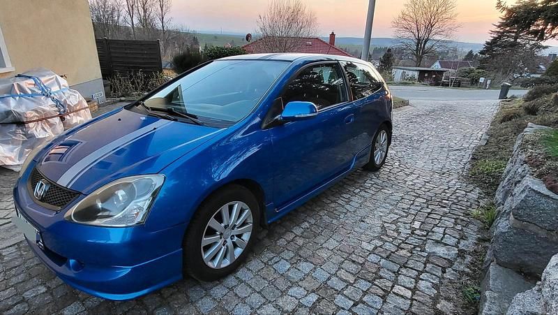Gebraucht Honda Civic 90 PS (66 kW) 2004 Blau Kleinwagen