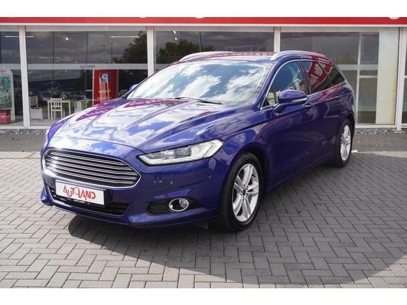 Blau Gebraucht 2016 Ford Mondeo Titanium Kombi | 13.990 € (Fairer Preis) - Bild 1/4