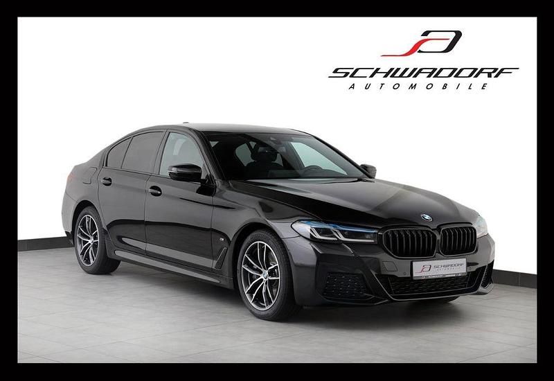 Schwarz Gebraucht 2022 BMW 530 M Sport Limousine | 46.850 € (Teuer) - Bild 1/4