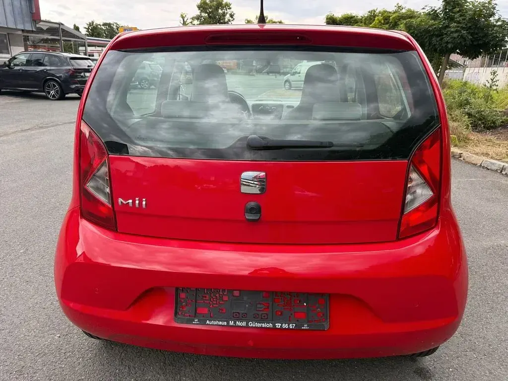 Gebraucht Seat Mii Style 60 PS (44 kW) 2013 Rot Kleinwagen
