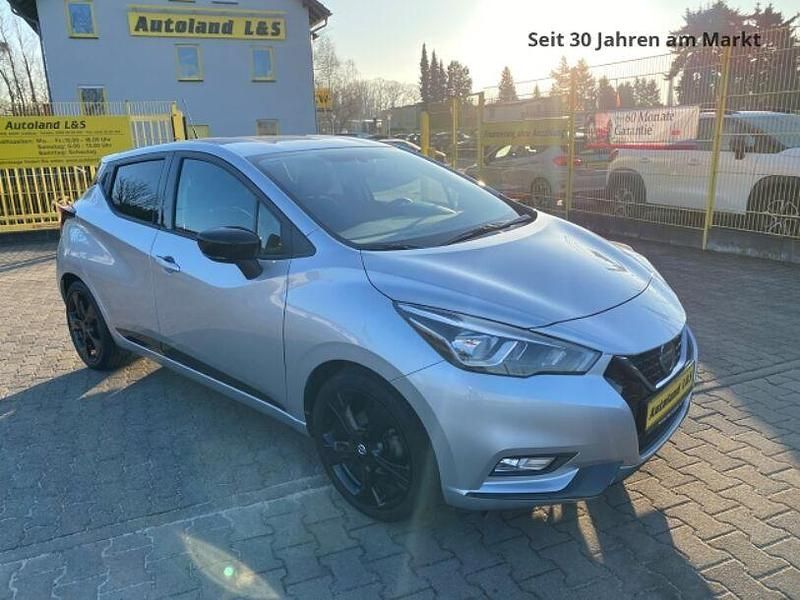 Gebraucht Nissan Micra N-TEC 101 PS (74 kW) 2020 Silber Limousine