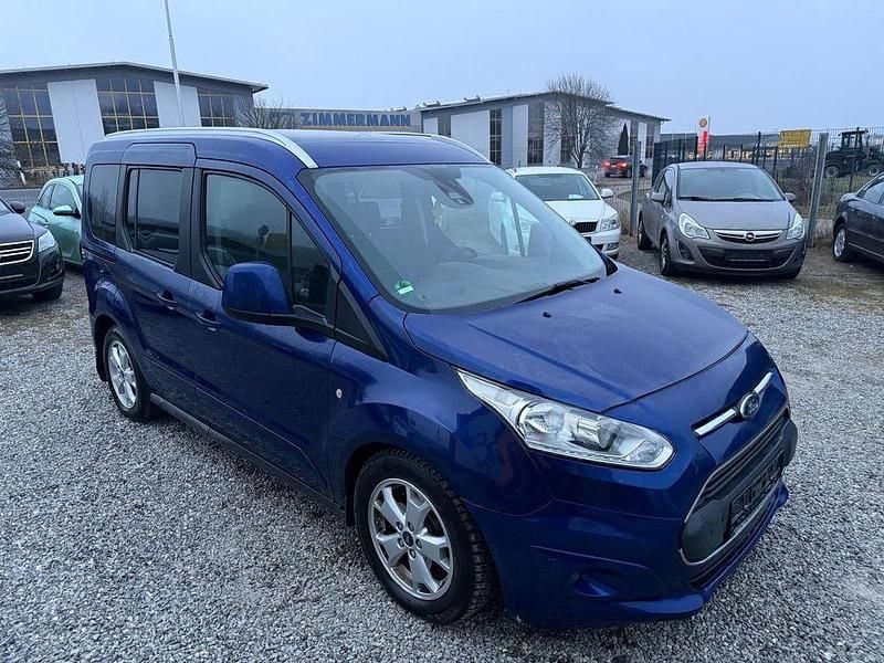 Blau Gebraucht 2016 Ford Tourneo Connect Titanium Van / Kleinbus | 5.900 € (Superpreis) - Bild 1/4