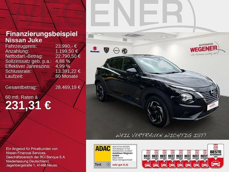 Gebraucht Nissan Juke N-Connecta 143 PS (105 kW) 2024 Schwarz SUV