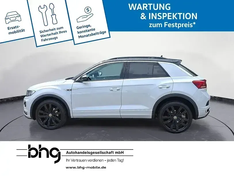 Gebraucht VW T-Roc Sport 150 PS (110 kW) 2021 White silver metallic/schwarz SUV