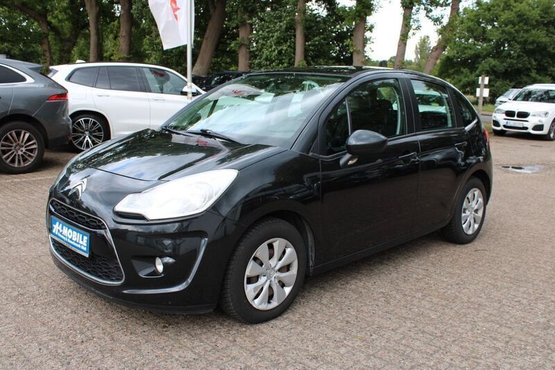 Farbe schwarz obsidien/metallic (metallic) Gebraucht 2011 Citroën C3 Tendance Kleinwagen | 2.799 € (Fairer Preis) - Bild 1/4