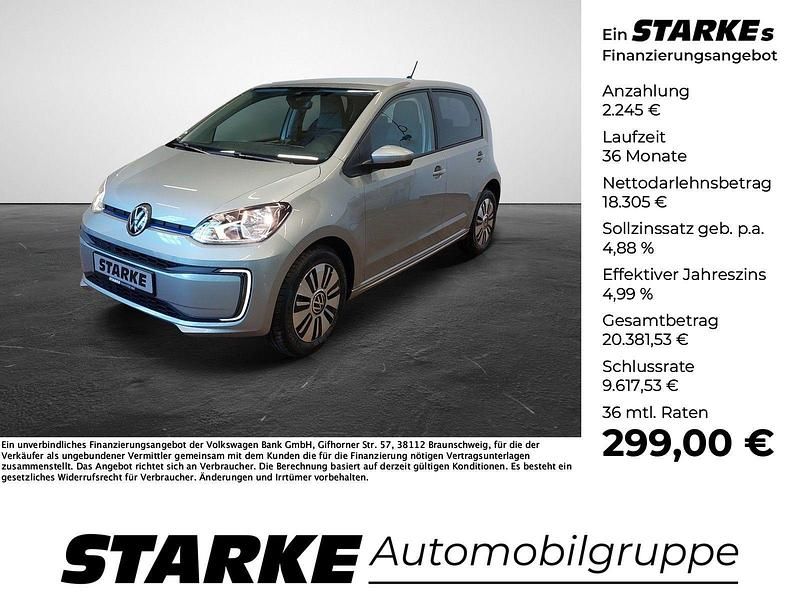 Silber Gebraucht 2023 VW e-up! Edition Kleinwagen | 17.930 € (Superpreis) - Bild 1/4