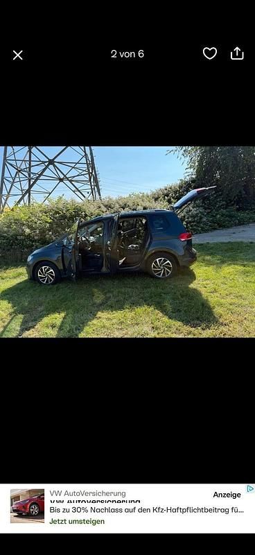 Gebraucht VW Touran Join 115 PS (84 kW) 2018 Grau Van / Kleinbus