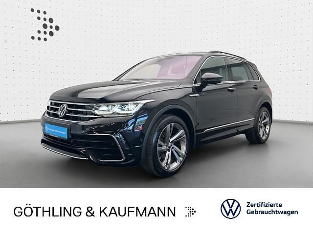 Deep black perleffekt Gebraucht 2021 VW Tiguan R-line SUV | 32.980 € (Fairer Preis) - Bild 1/3