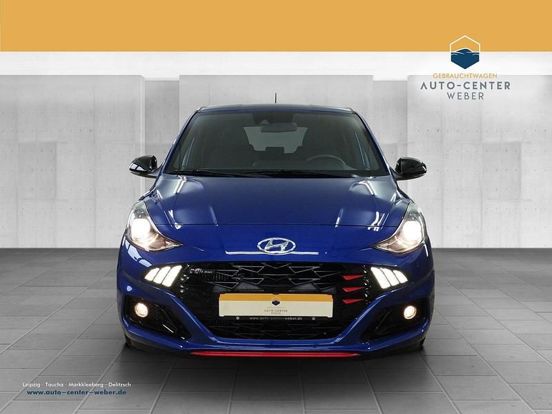 Gebraucht Hyundai i10 N Line 101 PS (74 kW) 2021 Blau Kleinwagen