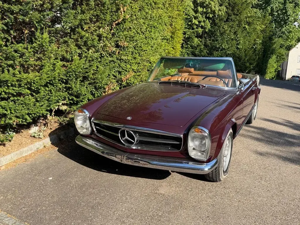 Gebraucht Mercedes SL280 170 PS (125 kW) 1971 Rot Cabrio