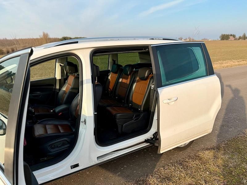 Gebraucht Seat Alhambra 2014 Weiß Van / Kleinbus