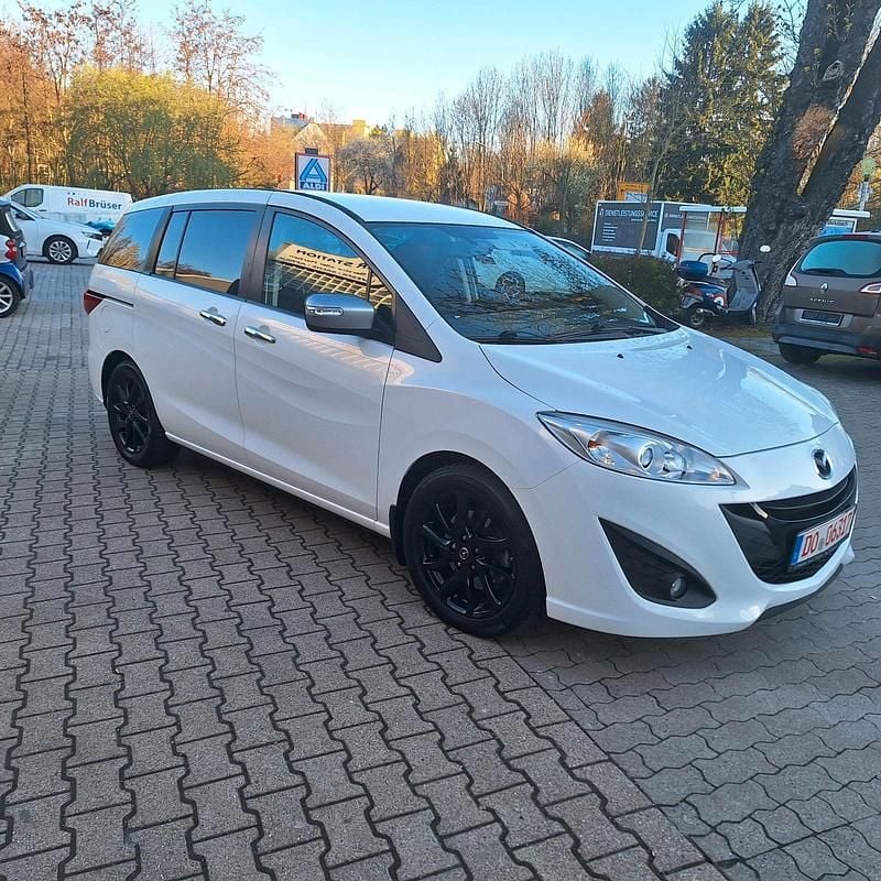 Gebraucht Mazda 5 150 PS (110 kW) 2014 Weiß Van / Kleinbus