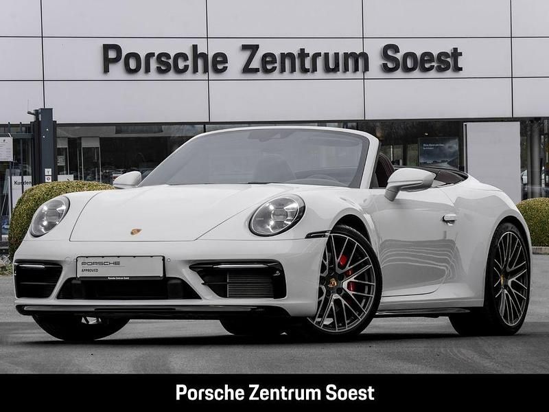 Weiss Gebraucht 2021 Porsche 911 Carrera 4S Cabriolet Cabrio | 129.444 € - Bild 1/4