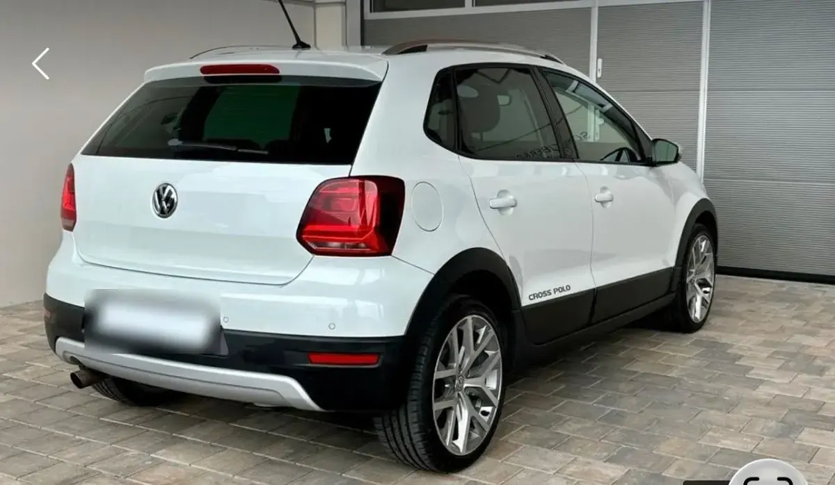 Gebraucht VW Polo Cross 90 PS (66 kW) 2014 Weiß Kleinwagen