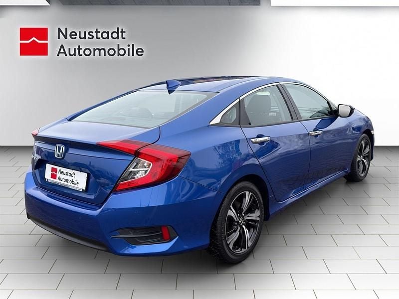 Gebraucht Honda Civic Elegance 182 PS (133 kW) 2017 Blau Limousine