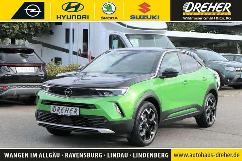 Matcha green Gebraucht 2021 Opel Mokka-e Ultimate SUV | 18.790 € (Fairer Preis) - Bild 1/3