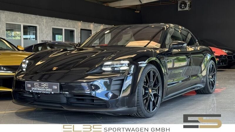 Schwarz Gebraucht 2022 Porsche Taycan GTS Sport Turismo Limousine | 77.650 € (Superpreis) - Bild 1/4