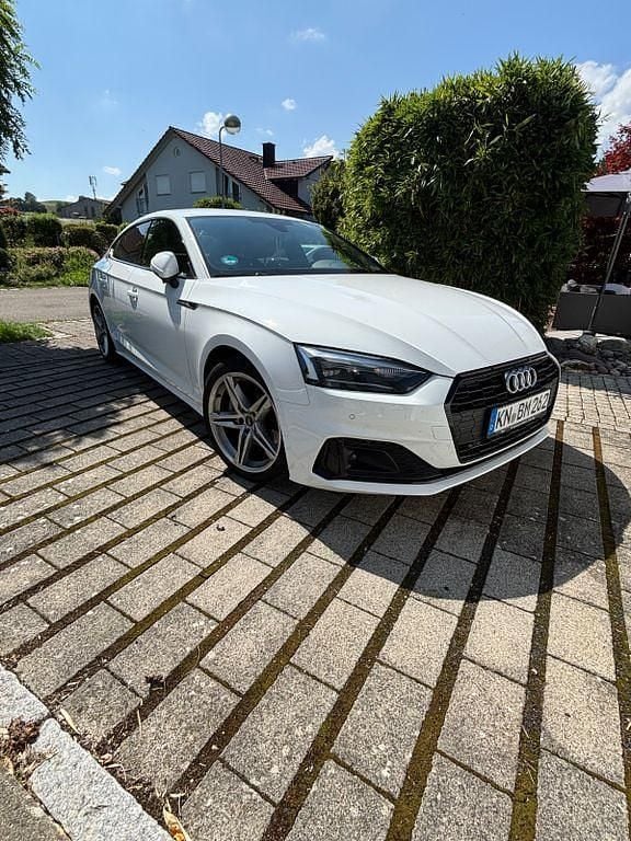 Gebraucht Audi A5 Sportback S-Line 204 PS (150 kW) 2021 Weiß Kleinwagen