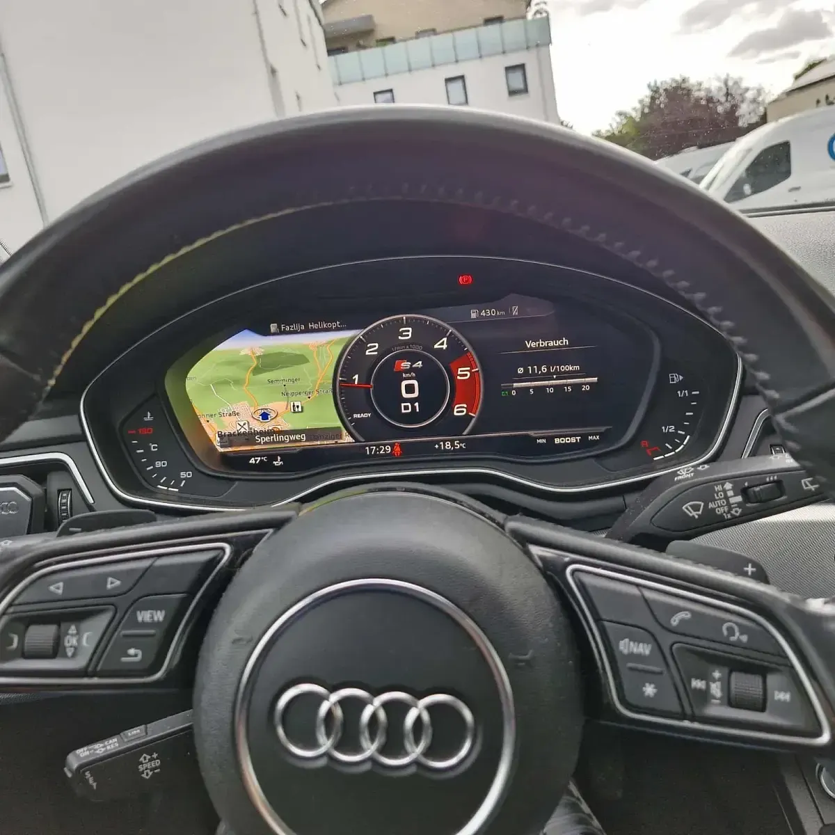 Gebraucht Audi A4 150 PS (110 kW) 2018 Schwarz Kombi