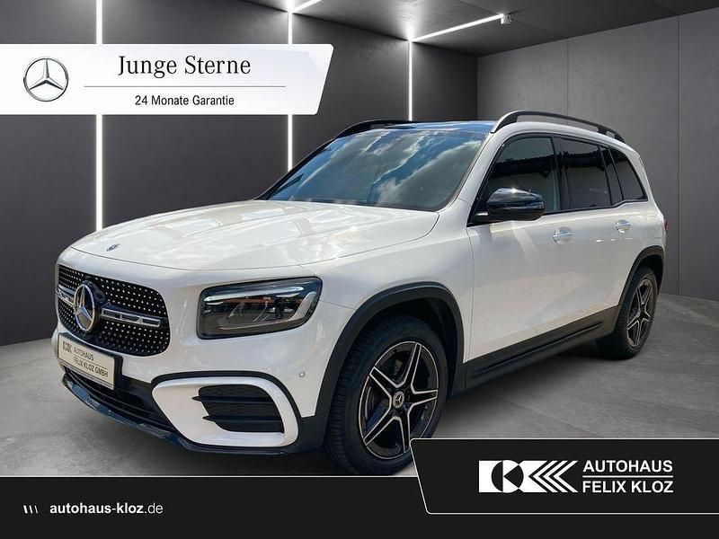 Unilack polarweiß Gebraucht 2023 Mercedes GLB180 AMG line SUV | 42.900 € (Teuer) - Bild 1/4