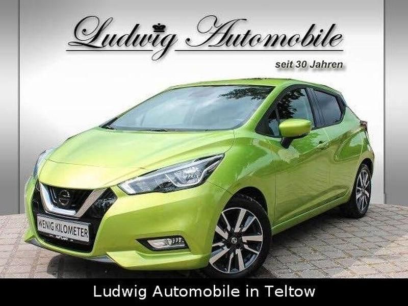 Gebraucht Nissan Micra N-Way 71 PS (52 kW) 2018 Grün Kleinwagen